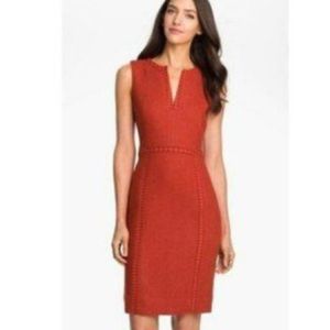 Tori Burch Herringbone Wool Dress